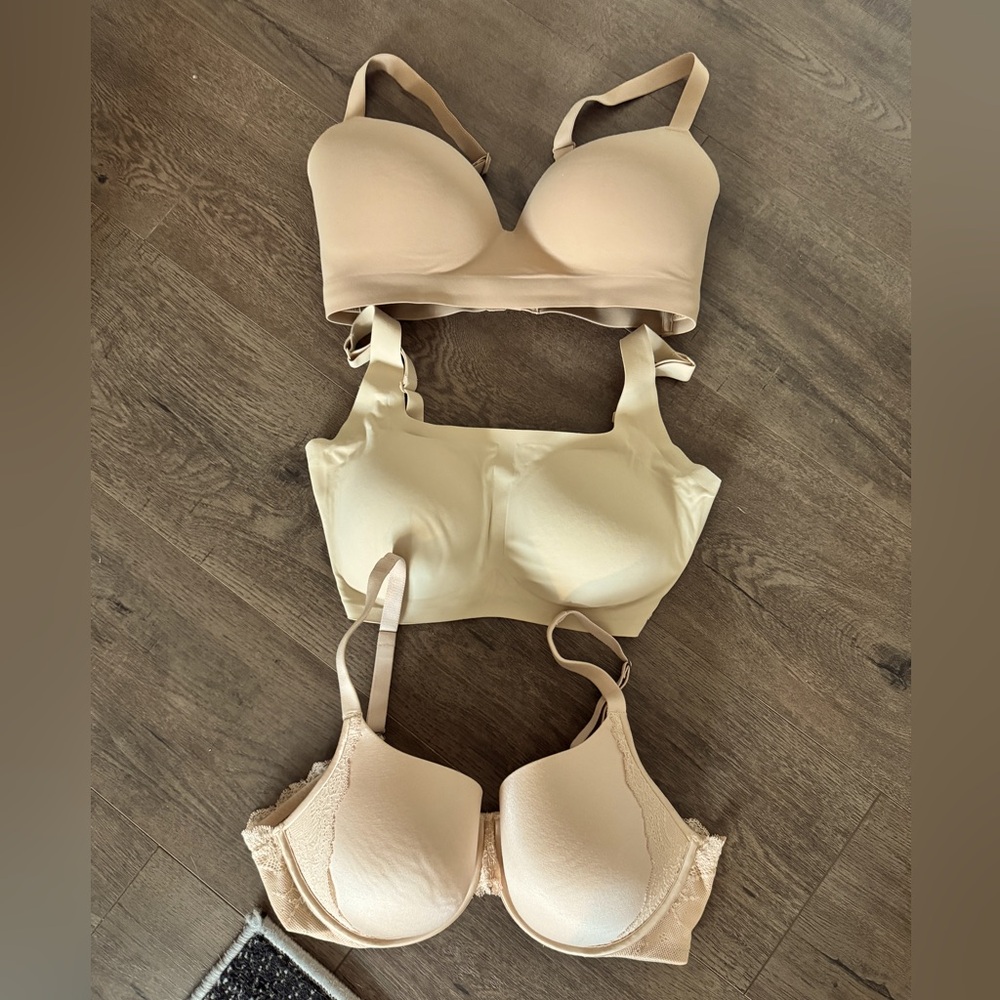 36 D Bra Bundle Skims Soma Spanx Nude Bra EUC SOLD